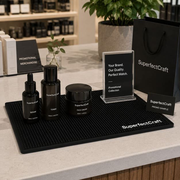 Custom Silicone Counter Mat for Retail & Promotional Applications
