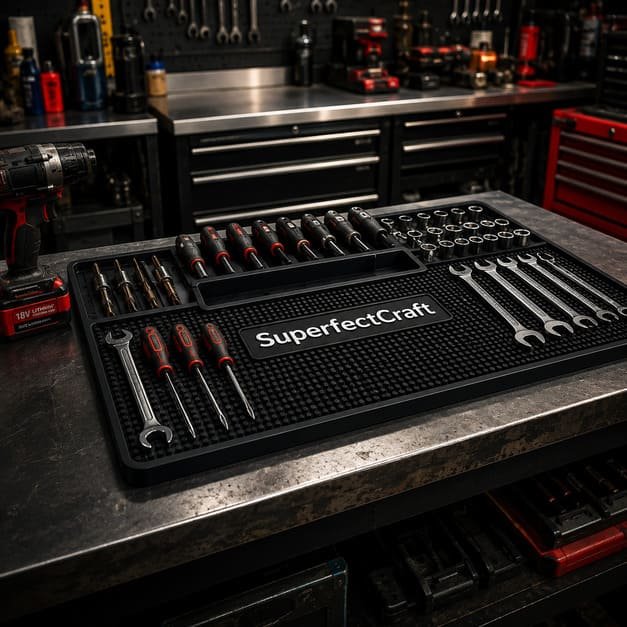 Industrial PVC Tool Mat for Workshops & Equipment Brands