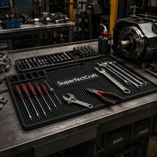 Industrial PVC Tool Mat for Workshops & Equipment Brands