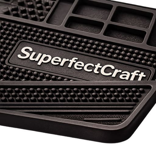 Magnetic Silicone Barber Mat for Salon & Barbershop Brands