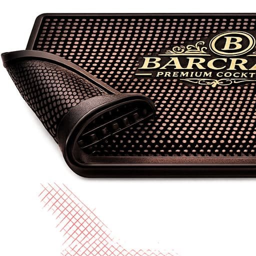 Custom Anti-slip PVC Bar Mat for Cocktail Bars & Beverage Brands