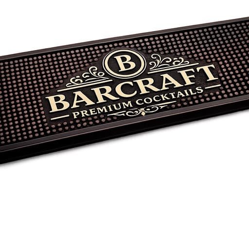 Custom Anti-slip PVC Bar Mat for Cocktail Bars & Beverage Brands