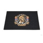 Custom Barber Station Mat With Full Color 3D PVC Logo - thumbnail 9