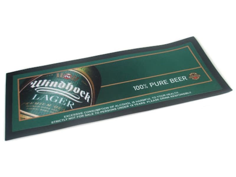 Custom Beverage Brand Bar Runner Mat - image 3