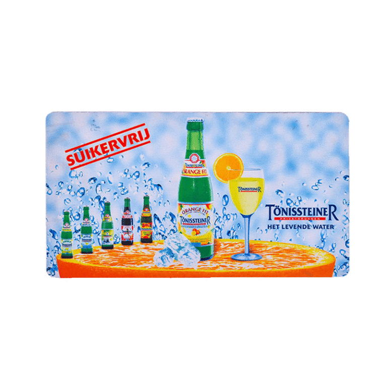 Custom Beverage Promotion Counter Mat