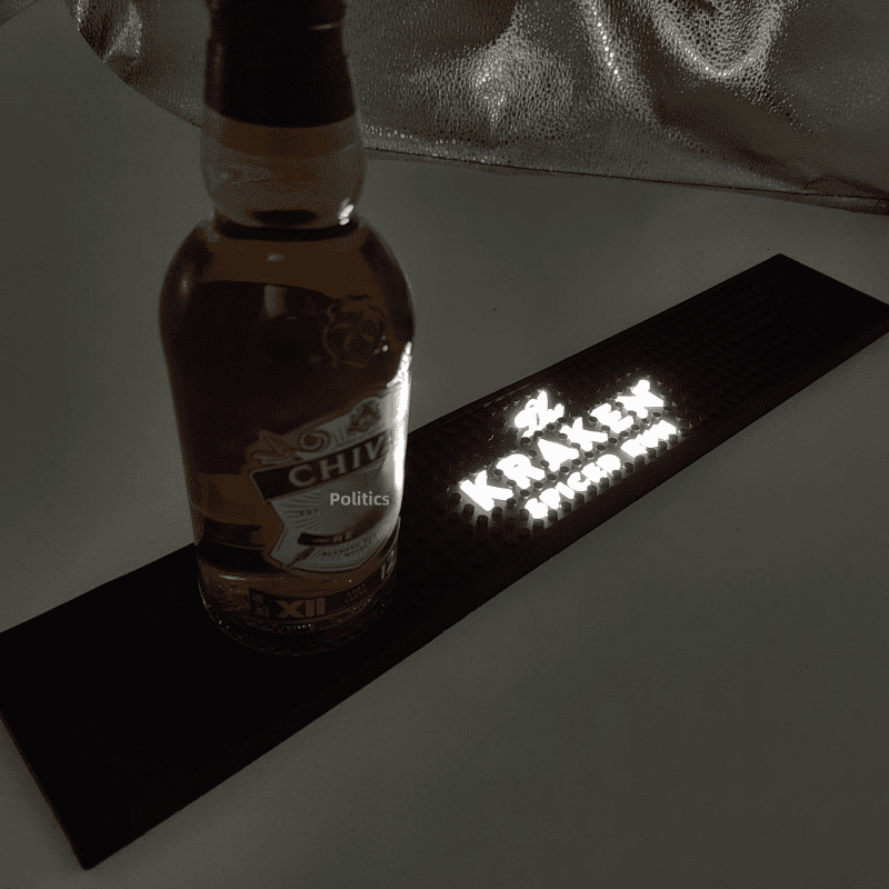 Custom LED Illuminated Bar Mat - image 1