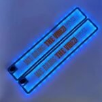 Custom LED Light-Up Bar Mat With Illuminated Logo - thumbnail 1