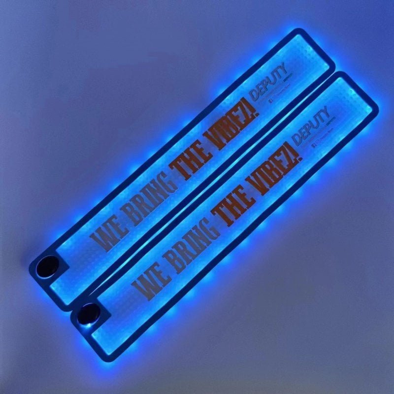 Custom LED Light-Up Bar Mat With Illuminated Logo - image 1