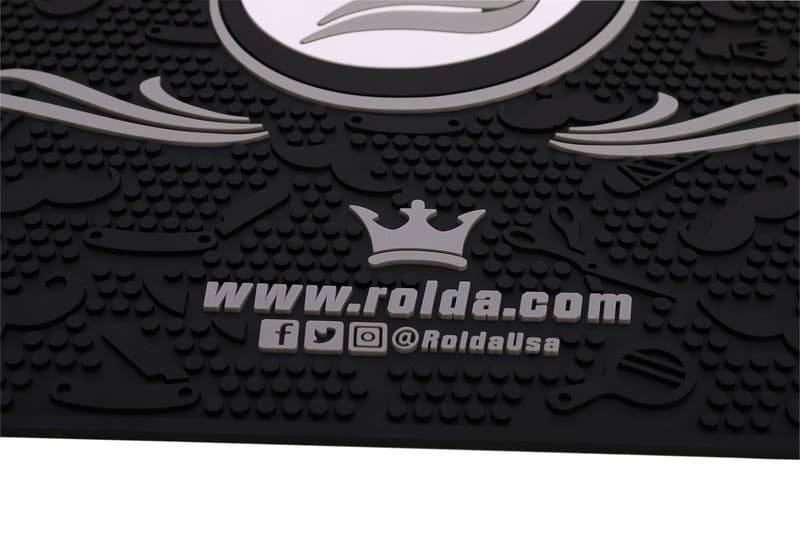 Custom Logo Barber Station Mat For Professional Barber Shops - image 6