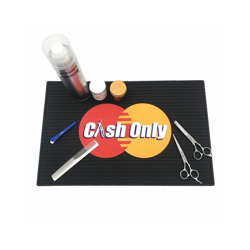 Custom Logo Barber Workstation Mat - image 3