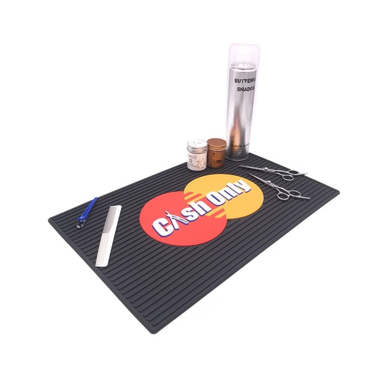 Custom Logo Barber Workstation Mat - image 7