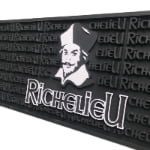 Custom Logo Spill-Resistant PVC Bar Rail Mat - thumbnail 2