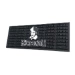 Custom Logo Spill-Resistant PVC Bar Rail Mat - thumbnail 1