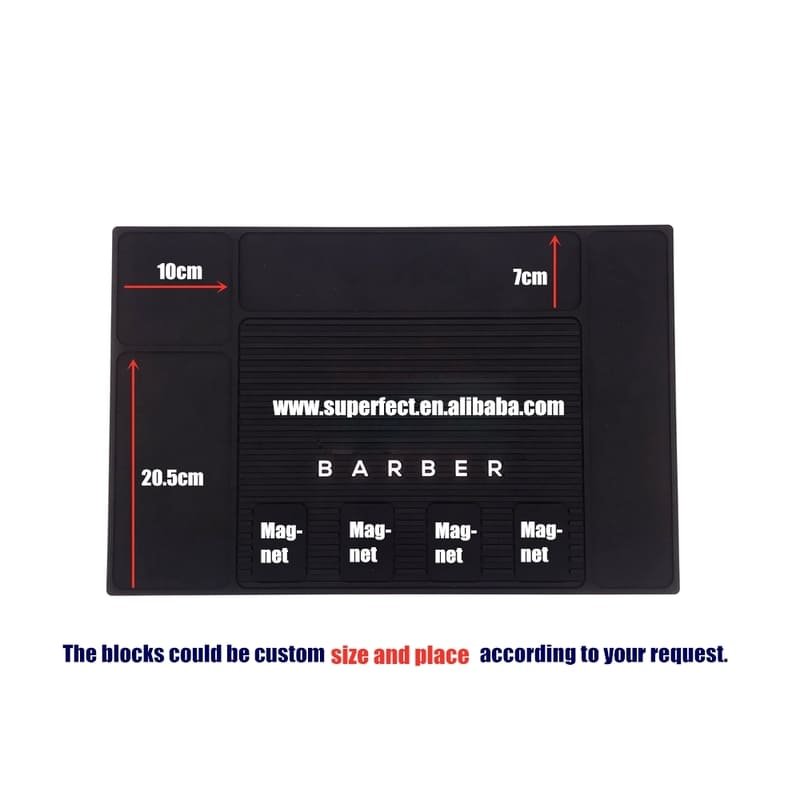 Custom Magnetic Barber Equipment Mat - image 2