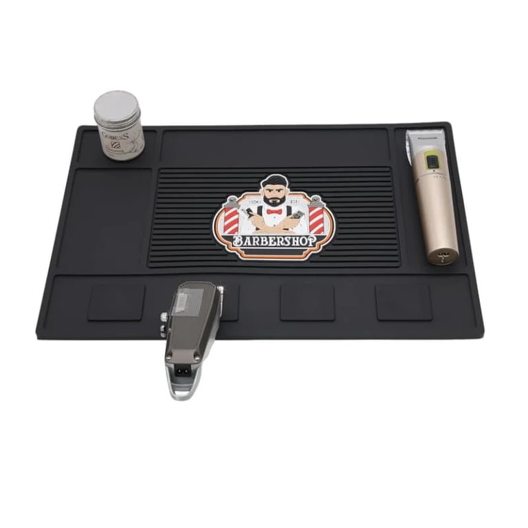 Custom Magnetic Barber Tool Holder Mat
