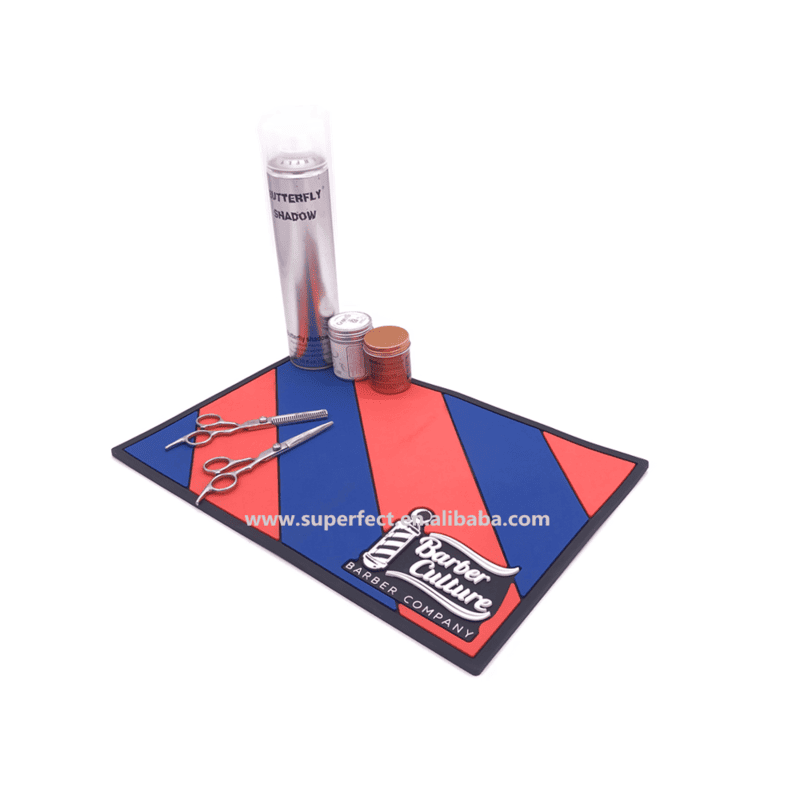 Custom Multi-Color PVC Barber Mat - image 6