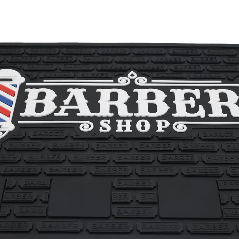 Custom Multi-Zone Barber Workstation Mat - image 3