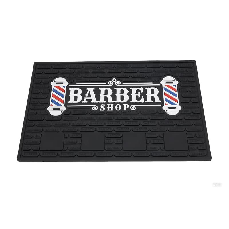 Custom Multi-Zone Barber Workstation Mat - image 4