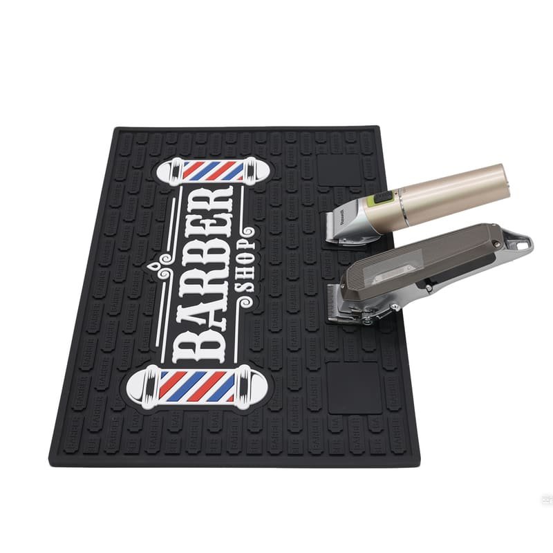 Custom Multi-Zone Barber Workstation Mat - image 6