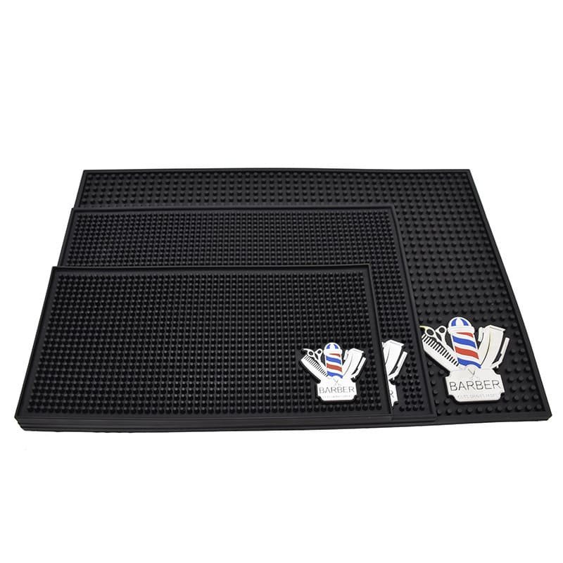 Custom PVC Barber Tool Mat With Raised Logo - image 5