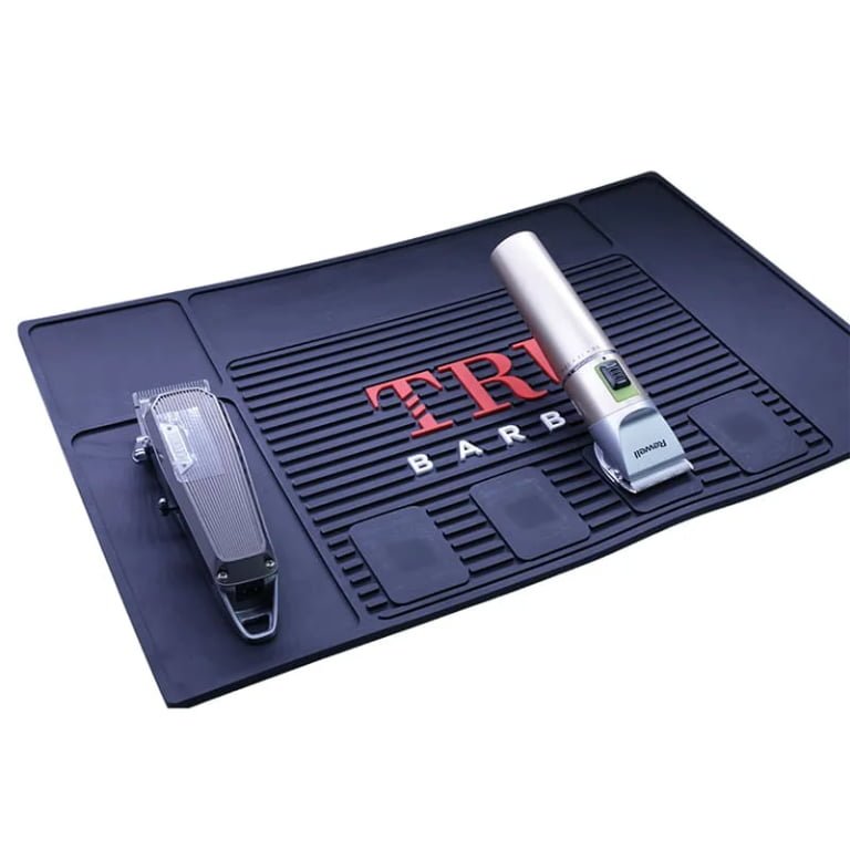 Custom PVC Magnetic Barber Organizer Mat