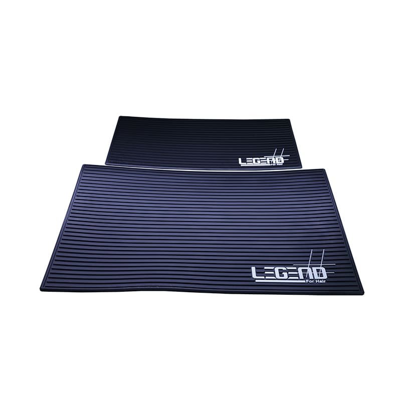 Custom Ribbed PVC Barber Counter Mat - image 1