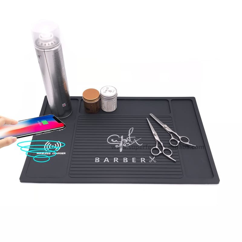 Custom Wireless Charging Barber Mat - image 2