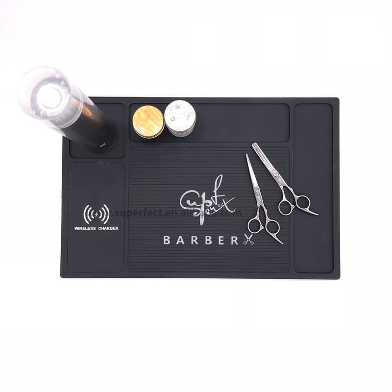 Custom Wireless Charging Barber Mat - image 3