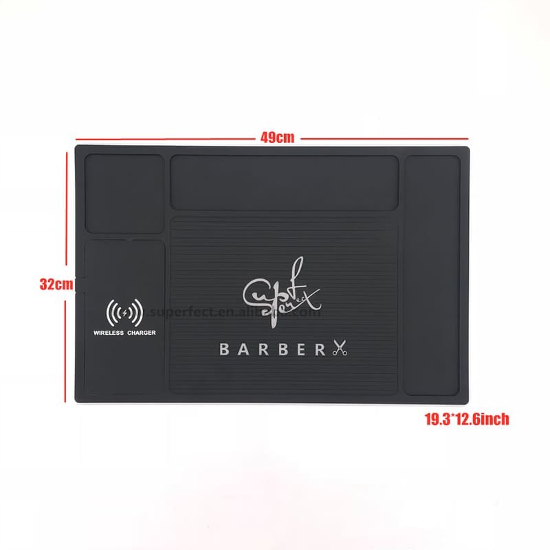 Custom Wireless Charging Barber Mat - image 7