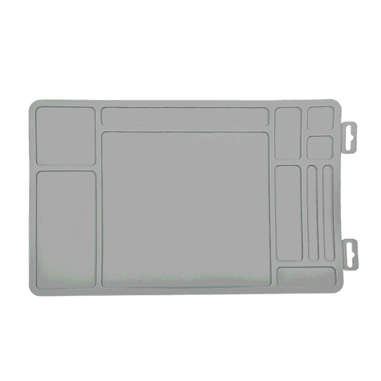 Custom Printed Logo Eco-Friendly Square Rubber Pit Workbench Repair Mat