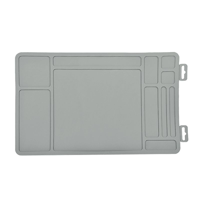 Custom Printed Logo Eco-Friendly Square Rubber Pit Workbench Repair Mat