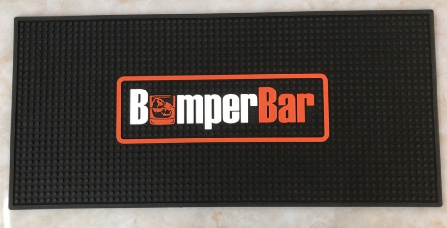Custom Logo PVC Bar Mat for a U.S. Brand